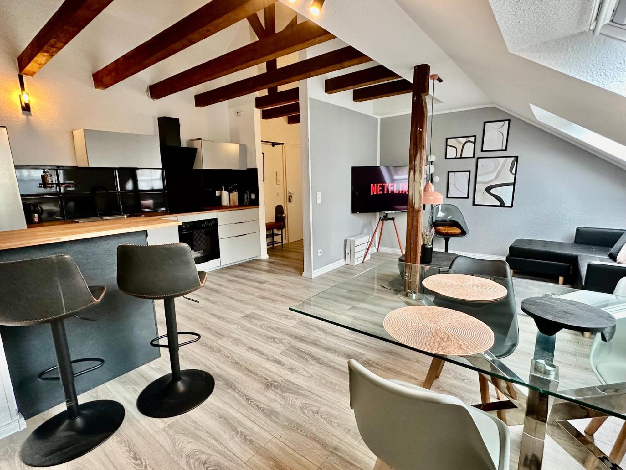 Stilvoll Im Zentrum Balken Loft Apartment Бохум Екстериор снимка