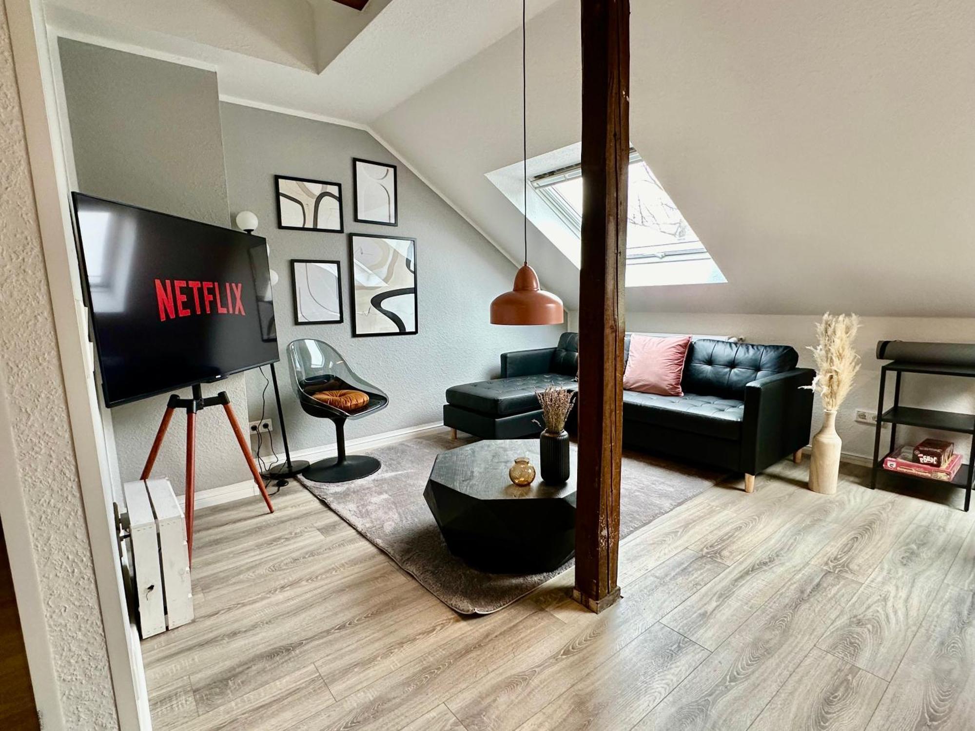 Stilvoll Im Zentrum Balken Loft Apartment Бохум Екстериор снимка